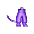 Legs.stl Descargar archivo STL Tigresa - Kung Fu Panda • Objeto para impresora 3D, SillyToys