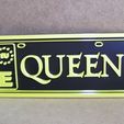 queen-concierto-entradas-musica-rock-4.jpg Queen Mini License plate, logo, poster, sign, signboard, rock music group
