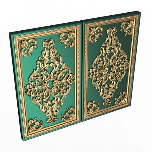 050.jpg Backgammon Set 02 Green