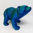 20231229_182309.jpg Piggy Bank cuddly Low Poly Bear  - NO SUPPORTS REQUIRED TO PRINT