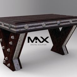 v1final.jpg Medieval Style Table Table Top