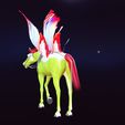 0_00031.jpg HORSE - DOWNLOAD Horse 3d model - for  3D Printing AND FBX RIGGED FOR 3D PROJECT PEGAUS PEGASUS HORSE 3D