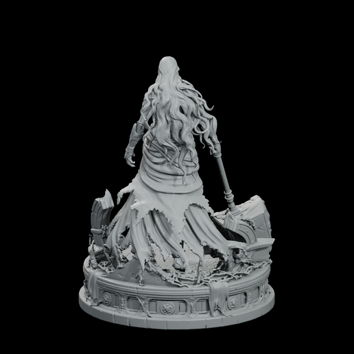 🗿 Radagon STL - Printable Golden Order Boss Statue・Бесплатный 3D для 3D ...