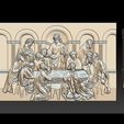 K_-(20).jpg CNC 3d Relief Model STL for Router 3 axis - The Last Supper