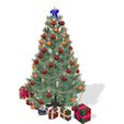 0_00009.jpg Chrismas Tree 3D Model - Obj - FbX - 3d PRINTING - 3D PROJECT - GAME READY NOEL Chrismas Tree  Chrismas Tree NOEL
