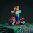 SC6.jpg Free STL file Minecraft Steve's Scooter・3D printing model to download