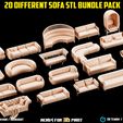 sofa-3d-printing-diorama-minis-miniatures-3d-printing-bundle-3.jpg 20 различных диванов STL Diorama Collection Pack-Bundle