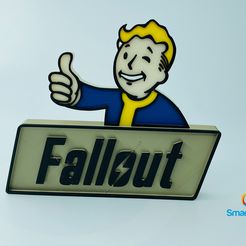 IMG_4574.jpg STL file fallout logo・3D printing template to download