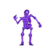 Huesitos_Pose3.obj STL file Fantasy (Undead) Human Skeleton for 3D Printing・3D printer model to download