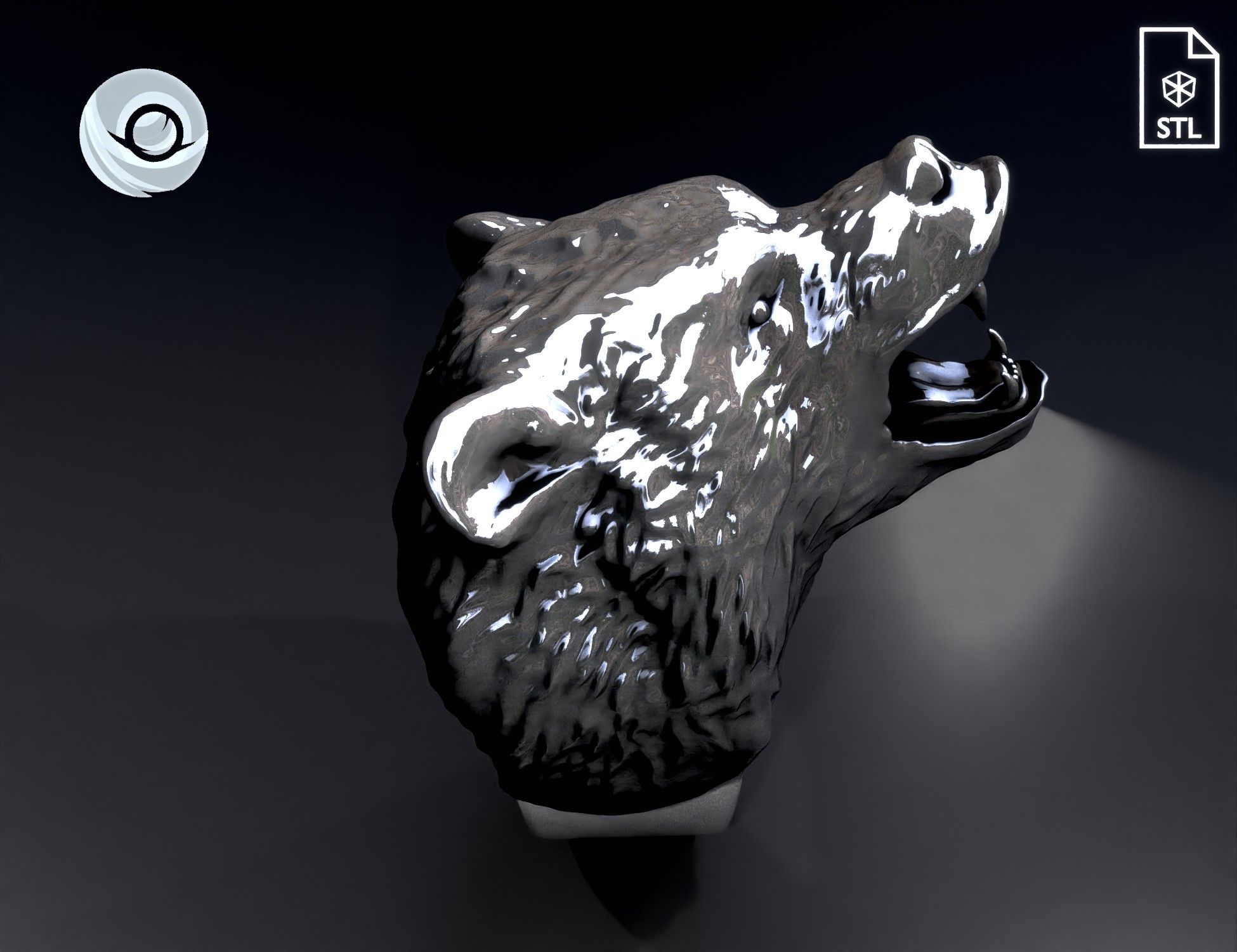 img195.jpg Archivo STL Anillo de oso malvado DIY para impresión 3D y fundición de joyas Sla・Objeto para impresora 3D para descargar, Stegmount