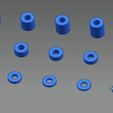 bild_D8_all.jpg circular plastic washers Sammlung Unterlegescheiben d=3,5 D=6; 8 mm