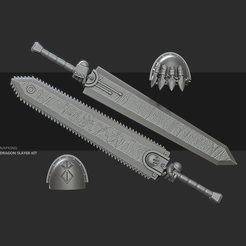 Guts' Dragon Slayer Sword [3D Print Files] – DangerousLadies
