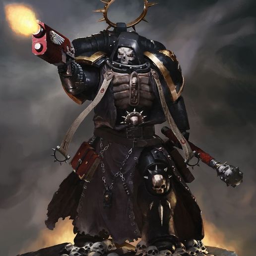3D file dark chaplain 👹 ・3D print design to download・Cults
