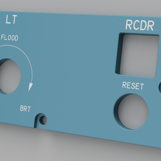 ATR 42 / 72 Lighting Recorder Panel