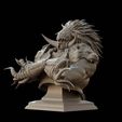 RADAHN-ELDEN-RING.006.jpg PROMISED CONSORT RADAHN Elden Ring Bust STL Model Print Fan Art