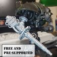 FREE AND PRE-SUPPORTED Free Suturus Pattern Laser Destruction Cannon For Naughty Knights