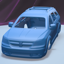 a001.png STL file DODGE JOURNEY RT 2009 (1/24) printable car body・3D print design to download