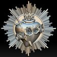 A2.jpg Model of the Immaculate Heart of Mary 2 3D print mode