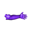 Left_Hand.obj Archivo STL Kylian Mbappe 2・Modelo para descargar y imprimir en 3D, niklevel