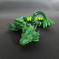 Dragon-cap-1.jpg Download STL file ARTICULATED SEA DRAGON • 3D print template, leonbusta3d