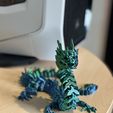Flexi Print-in-Place Imperial Dragon with 3MF Included!