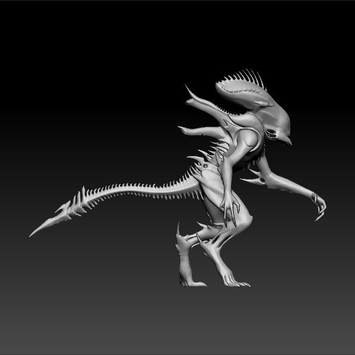 🐦 Raven Xenomorp・ STL File for 3D printing・Cults