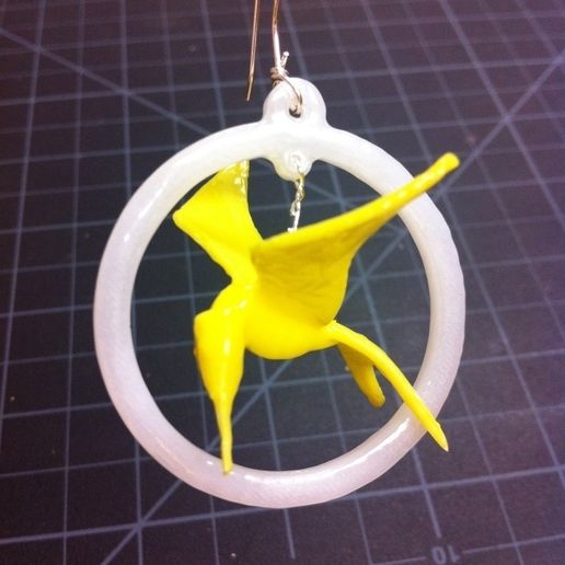 HungerGamesEarring_display_large_display_large.jpg p Boucle d'oreille #3 Hunger Games Mockingjay
