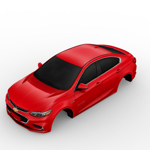 Chevrolet Malibu 2016 – Detailed 3D Sedan Body Model