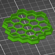 wabe_1.png HONEYCOMB COOKIE CUTTERS SET - 5 Sizes