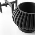 misprint-8259.jpg The Leno Planter Pot with Drainage | Modern and Unique Home Decor for Plants and Succulents  | STL File