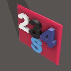 1.png Free 3D file Multi Color Test Print・3D printer model to download