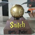 IMG_20230907_222130.jpg Harry Potter Golden Snitch 30 and 45 mm, with base and different signs.