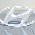 9.jpg Hyundai Badge 3D Print