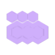exapot-01.stl Hexagonal Modular Jars