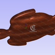 E.png Turtle Shaped Tray 3D STL Model designed for Aspire Vcarve Carveco Artcam