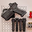 PXL_20230825_203310396.jpg Glock 45 + Olight Baldr Mini - Wall mount, several warinats