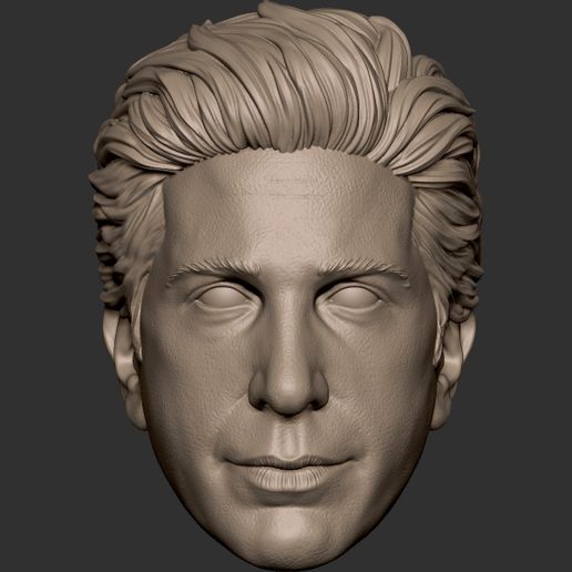 Ross Geller David Schwimmer cutom action figure head