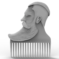 Comb-1.png 3D Model STL File for CNC Router/Laser & 3D Printer Comb 1