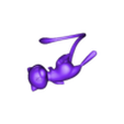 Diorama Mew-Mew Shiny.stl Mew diorama 3d print model presupported