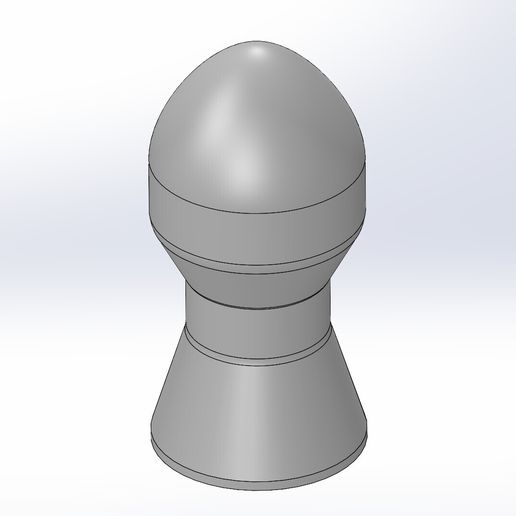 Impact, heavy hitting potato gun projectile