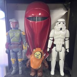 Star Wars .stl STORMTROOPER .3D action figure .OBJ Kenner style.