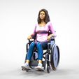 DisableP.18.jpg N1 Disable woman on wheelchair