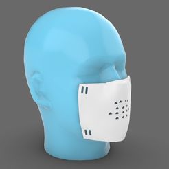 masque Pryofa matterpix.jpg Archivo STL gratis Máscara de gotitas de Pryofa・Modelo imprimible en 3D para descargar