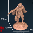 TF_Measurements.png Thorfinn Karlsefni-Vinland Saga Anime Figurine STL for 3D Printing