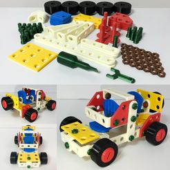 3D printable Construction kit・Cults