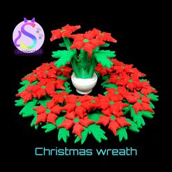 wreath_normal.jpg Mini corona de Navidad y centro de mesa