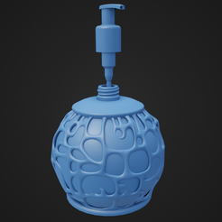 AlienSoapdispenser_1.png Archivo STL Dispensador de jabón Alien Egg・Objeto imprimible en 3D para descargar