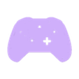 XBX_CUTTER.stl XBOX Controller Cookie Cutter with Logo and Buttons A,B,X,Y Imprints Full Design