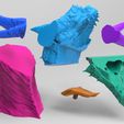 07.jpg Varanur Dragon Head - 3D Printing Files