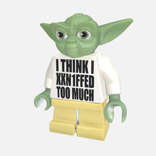 ⭐ Yoda lego star wars Yoda lego star wars・ STL File for 3D